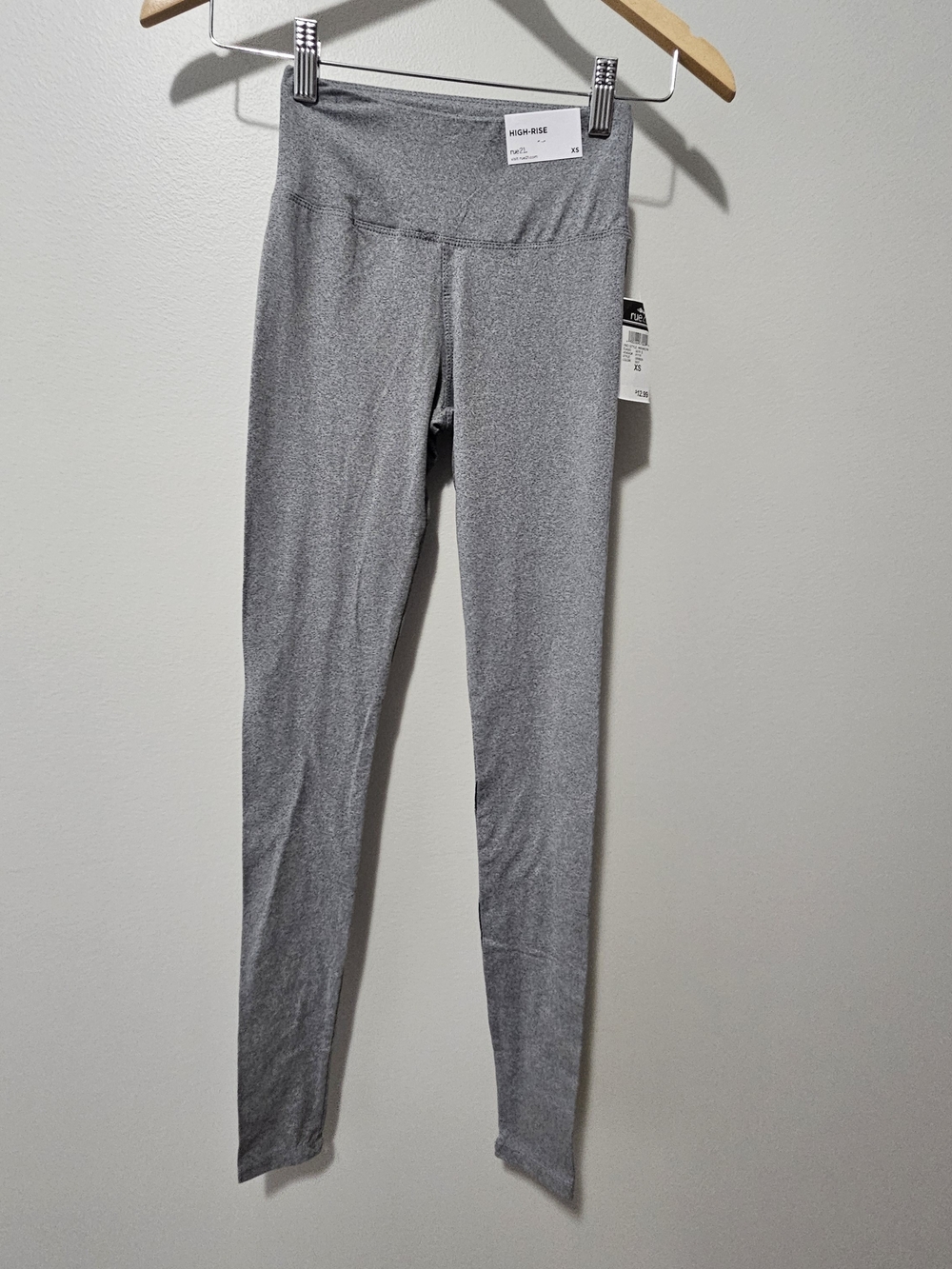 Rue21 Light Heather Gray High-Rise Leggings